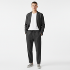 Aiden | Men's Two Piece Suit With Notch Lapel And Drawstring Pants | Smart Casual