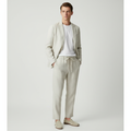 Aiden | Men's Two Piece Suit With Notch Lapel And Drawstring Pants | Smart Casual