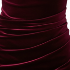 Amelia | Women’s Cocktail Midi Dress With Cowl Neckline And Ruched Draping | Glamorous