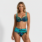 Ava | Women's Bikini With Sweetheart Neckline And Draped Detail | Summer