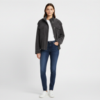 Ava | Women's Bomber Jacket With High Neck And Chest Pockets | Utility