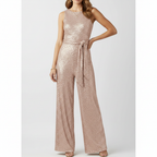 Ava | Women's Jumpsuit With Sleeveless Design And Wide Leg Fit | Elegant