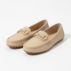 Ava | Women's Loafers With Gold Hardware And Slip-On Design | Casual