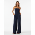 Ava | Women's One-Piece Jumpsuit With Strapless Design And Wide Leg | Elegant