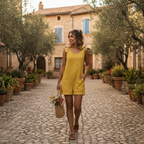 Ava | Women's Romper With Sleeveless Design And Front Pockets | Casual