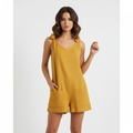 Ava | Women's Romper With Sleeveless Design And Front Pockets | Casual