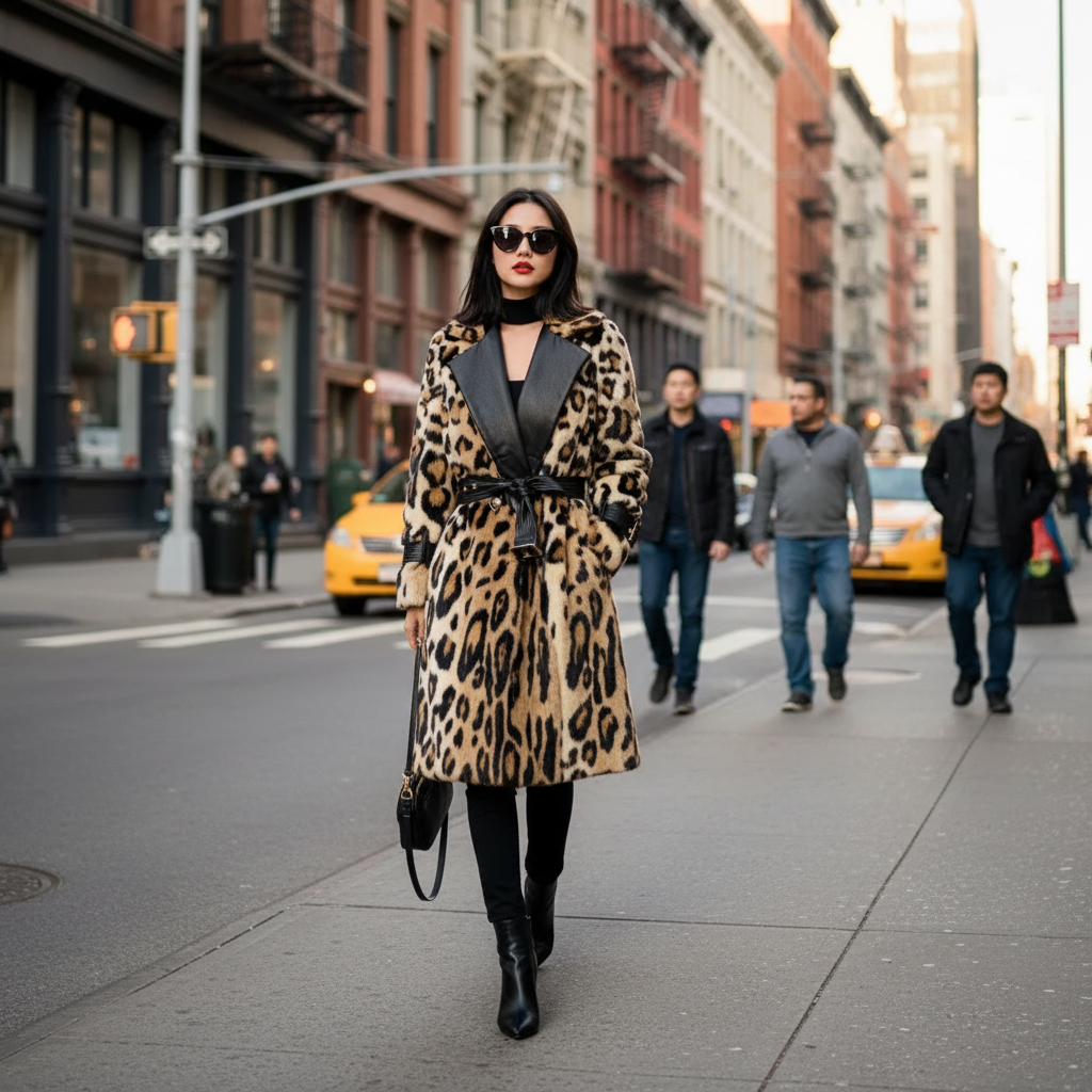 Ava | Women's Trench Coat With Belted Waist And Notch Lapel | Glamorous