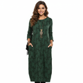 Ava | Women's Wedding Guest Dress With Long Sleeves And Side Pockets | Casual