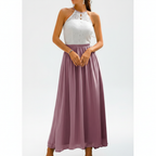 Ava | Women's Wedding Guest Maxi Dress With Draped Design And Pleated Detail | Elegant