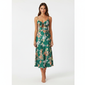 Ava | Women's Wedding Guest Maxi Dress With Spaghetti Straps And Cutout Detail | Summer