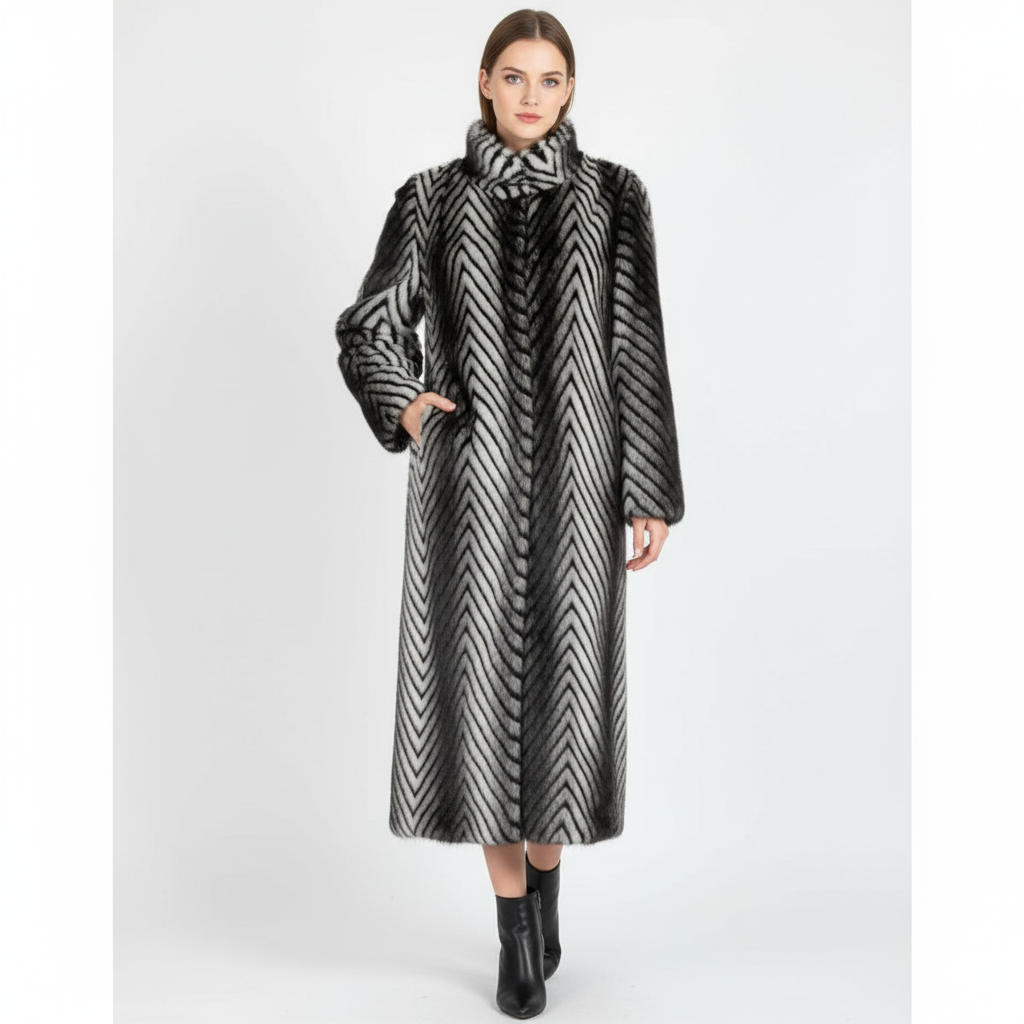 Avery | Women's Trench Coat With High Neck And Long Sleeves | Elegant