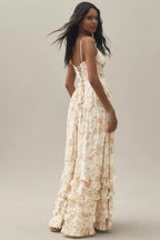Charlotte | Women's Graduation Dress With Sweetheart Bodice And Flower Print | Feminine