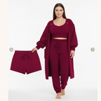 Charlotte | Women's Loungewear Set With Sleeveless Top And Drawstring Waist | Cozy