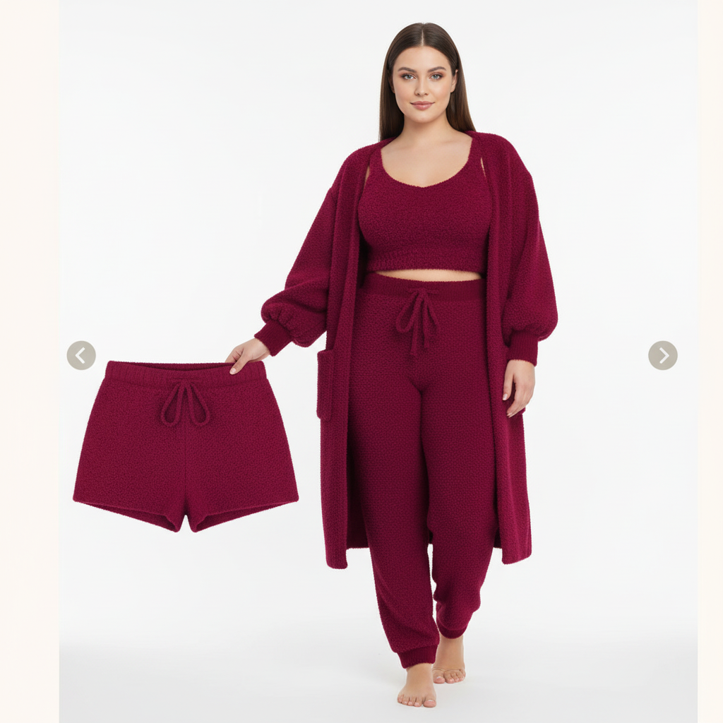 Charlotte | Women's Loungewear Set With Sleeveless Top And Drawstring Waist | Cozy