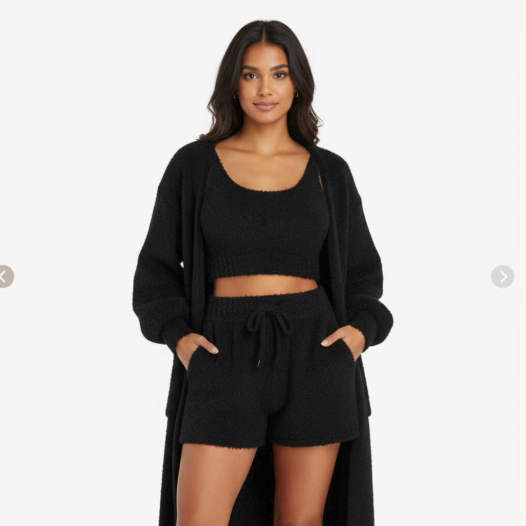Charlotte | Women's Loungewear Set With Sleeveless Top And Drawstring Waist | Cozy