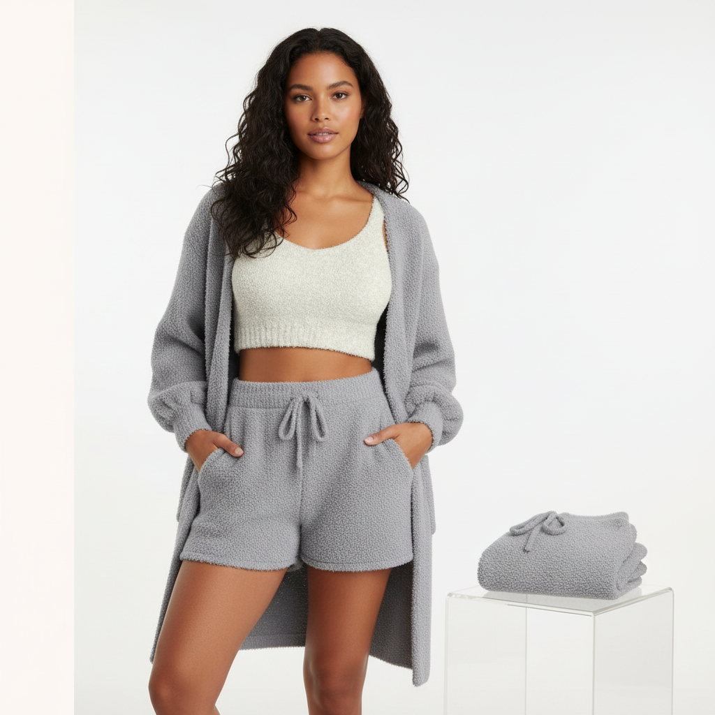 Charlotte | Women's Loungewear Set With Sleeveless Top And Drawstring Waist | Cozy