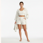 Charlotte | Women's Loungewear Set With Sleeveless Top And Drawstring Waist | Cozy