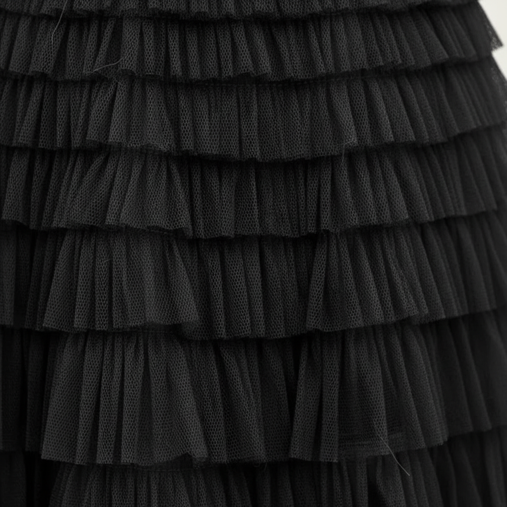 Charlotte | Women's Midi Skirt With Tiered Design And Pleated Layers | Elegant
