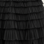 Charlotte | Women's Midi Skirt With Tiered Design And Pleated Layers | Elegant
