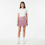 Charlotte | Women's Mini Skirt With Pleated Design And Check Pattern | Preppy