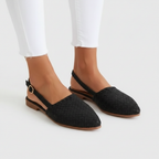 Charlotte | Women's Orthopedic Sandals With Woven Texture And Slip On Design | Casual