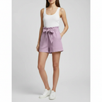 Charlotte | Women's Shorts With Pleated Waist And Front Pockets | Elegant