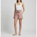 Charlotte | Women's Shorts With Pleated Waist And Front Pockets | Elegant