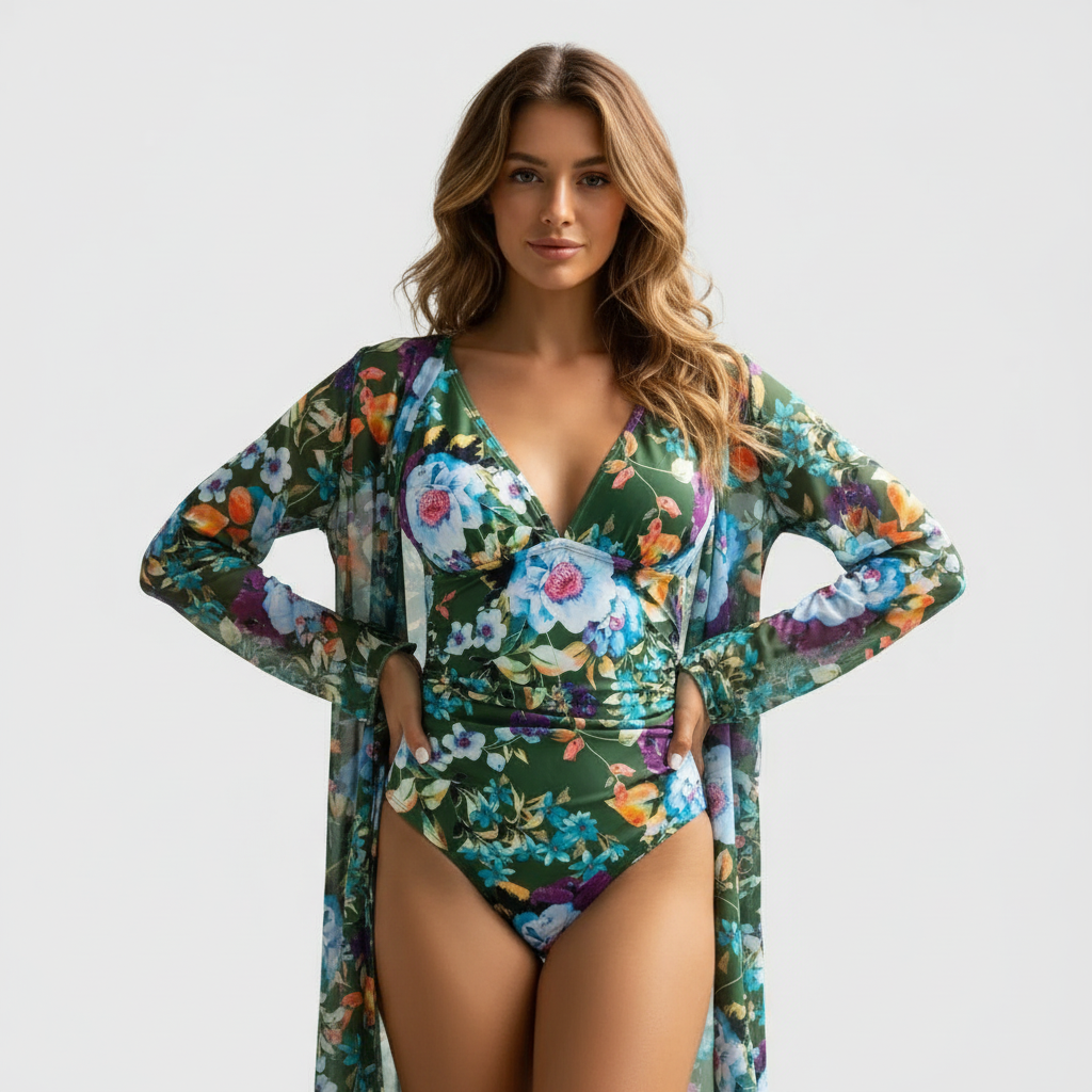 Charlotte | Women's Swim Suit With Sweetheart Neckline And Draped Detail | Summer