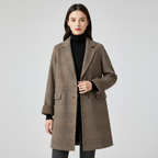 Charlotte | Women's Trench Coat With Notch Lapel And Patch Pockets | Classic