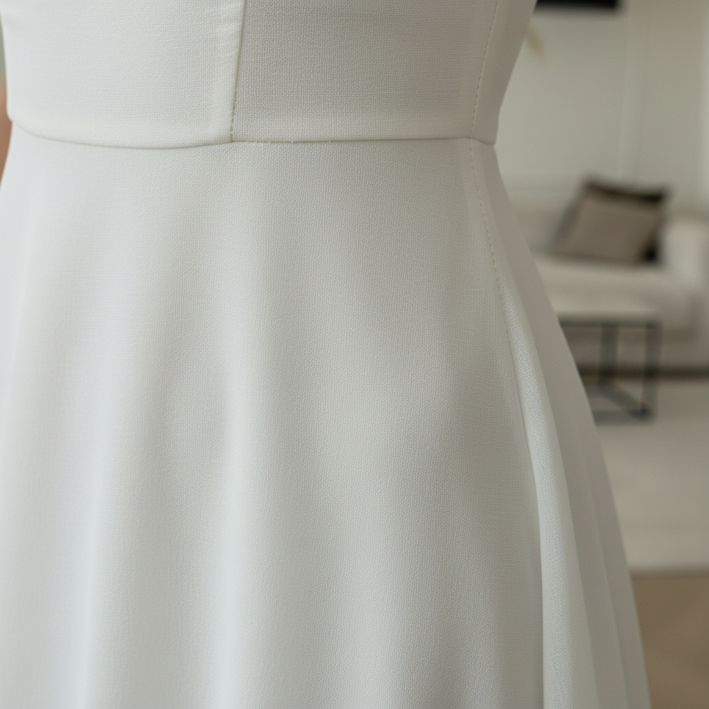 Charlotte | Women's Wedding Guest Dress With Square Neckline And Flared Skirt | Elegant
