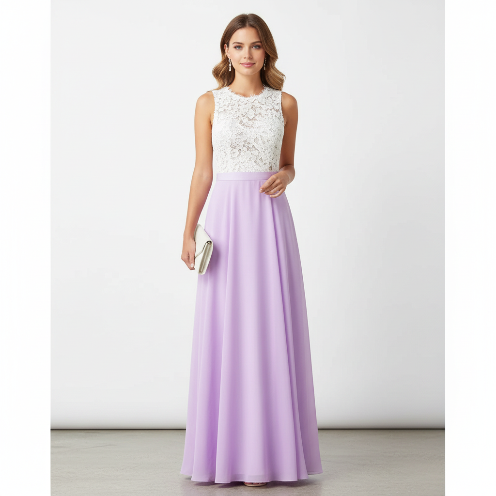 Charlotte | Women's Wedding Guest Maxi Dress With Sleeveless Design And Pleated Skirt | Elegant