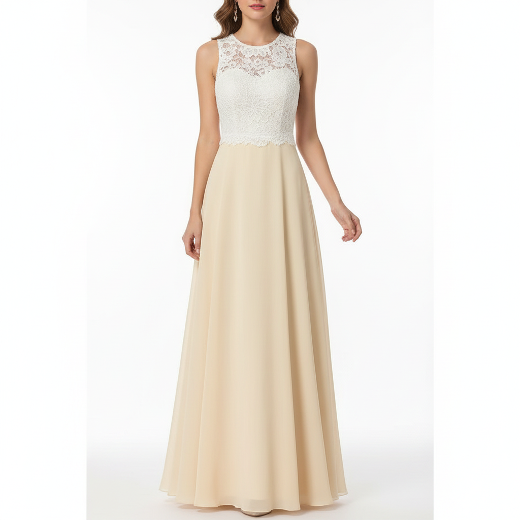 Charlotte | Women's Wedding Guest Maxi Dress With Sleeveless Design And Pleated Skirt | Elegant