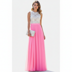 Charlotte | Women's Wedding Guest Maxi Dress With Sleeveless Design And Pleated Skirt | Elegant