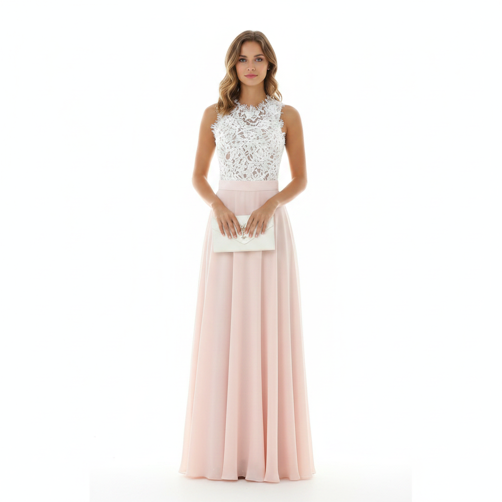 Charlotte | Women's Wedding Guest Maxi Dress With Sleeveless Design And Pleated Skirt | Elegant