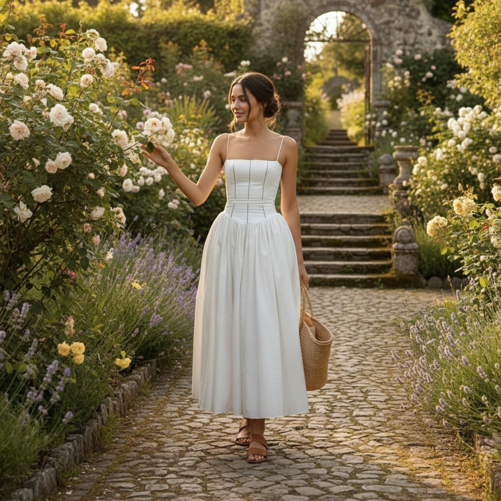 Charlotte | Women's Wedding Guest Maxi Dress With Spaghetti Straps And Pleated Skirt | Elegant