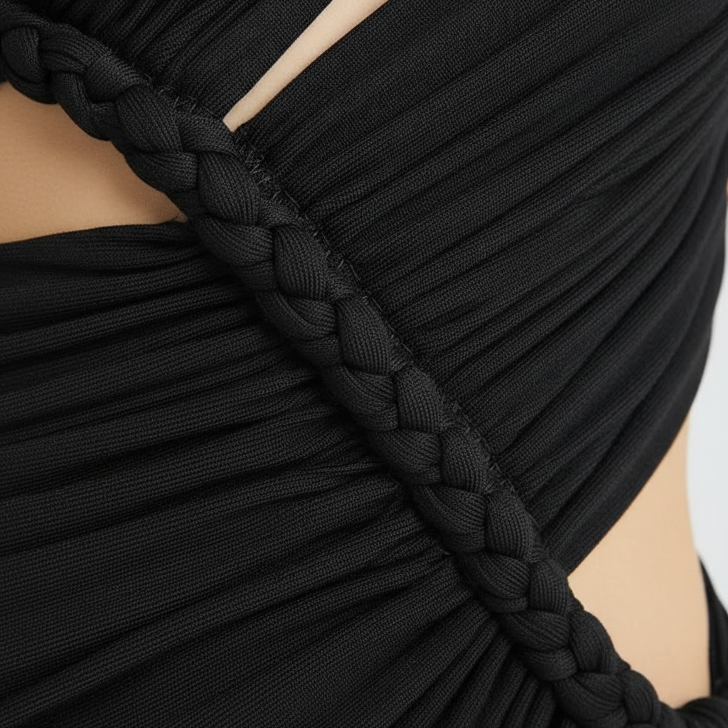 Elara | Women's Bodycon Maxi Dress With Front Slit And Sweetheart Neckline