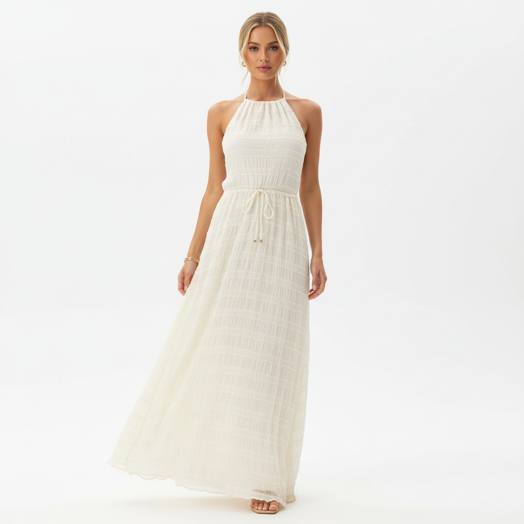 Elara | Women's Graduation Maxi Dress With Flower Print And Sweetheart Bodice