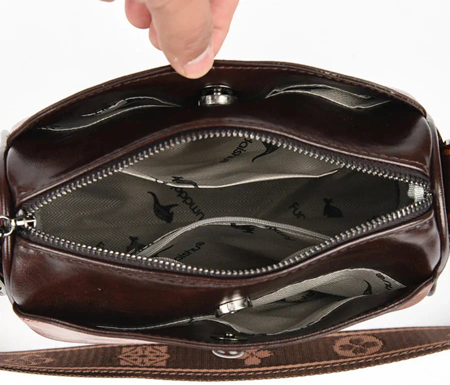 Elena | Women’s Handbag With Adjustable Strap And Structured Shape | Elegant