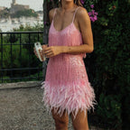 Elina | Women's Prom Dress With V Neck And Pleated Finish