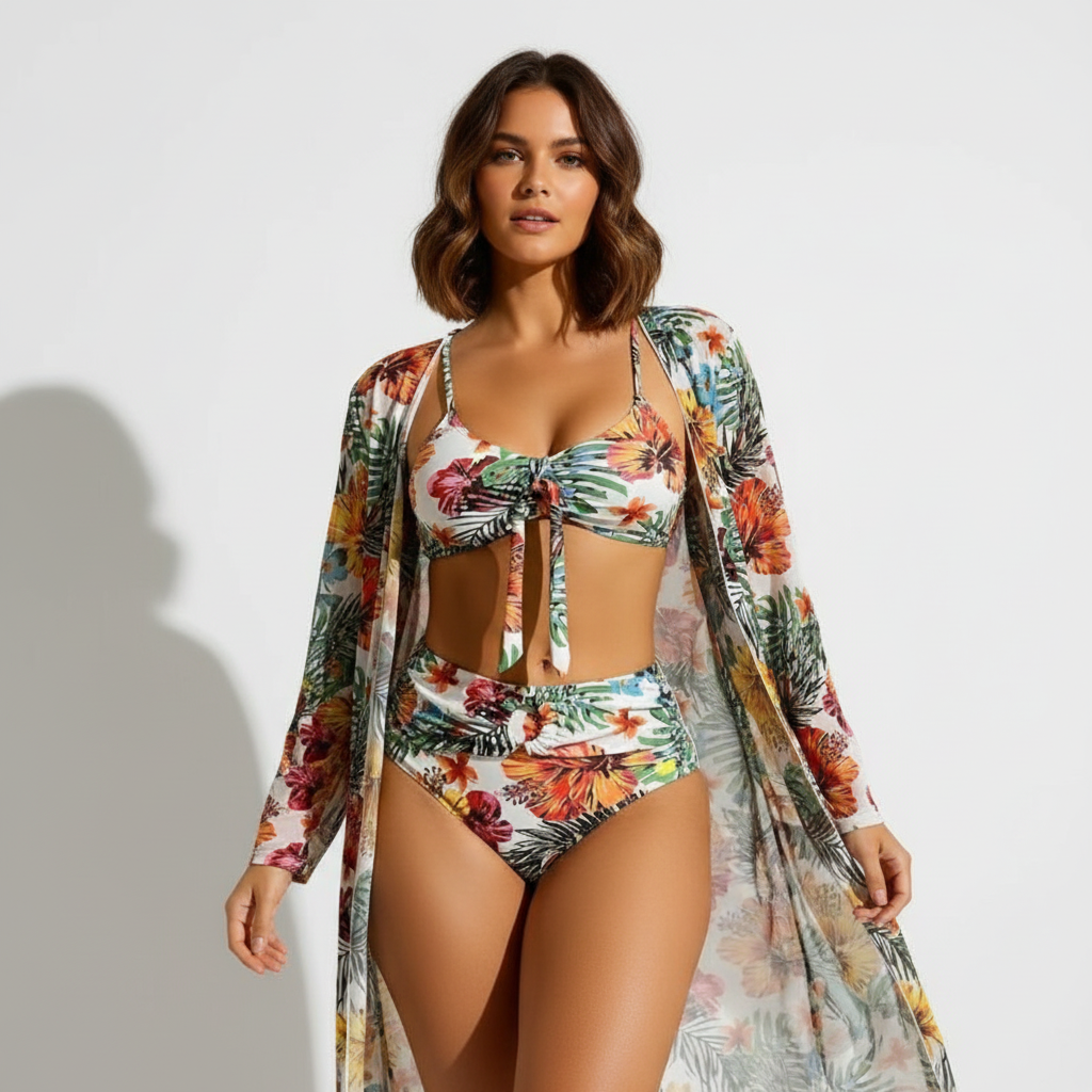 Emma | Women's Bikini With Sweetheart Neckline And Ruched Detail | Summer