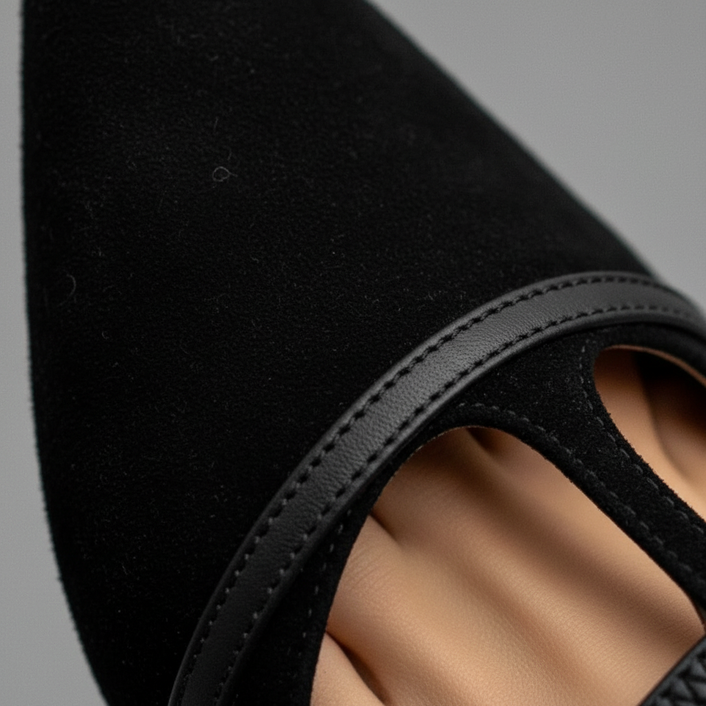 Emma | Women's Black Heels With Strappy Design And Pointed Toe | Elegant