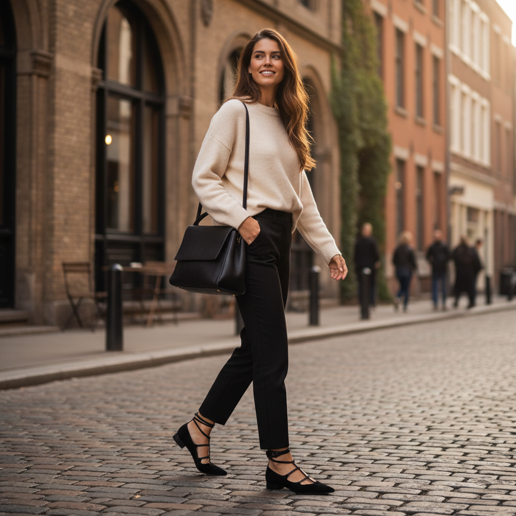 Emma | Women's Black Heels With Strappy Design And Pointed Toe | Elegant