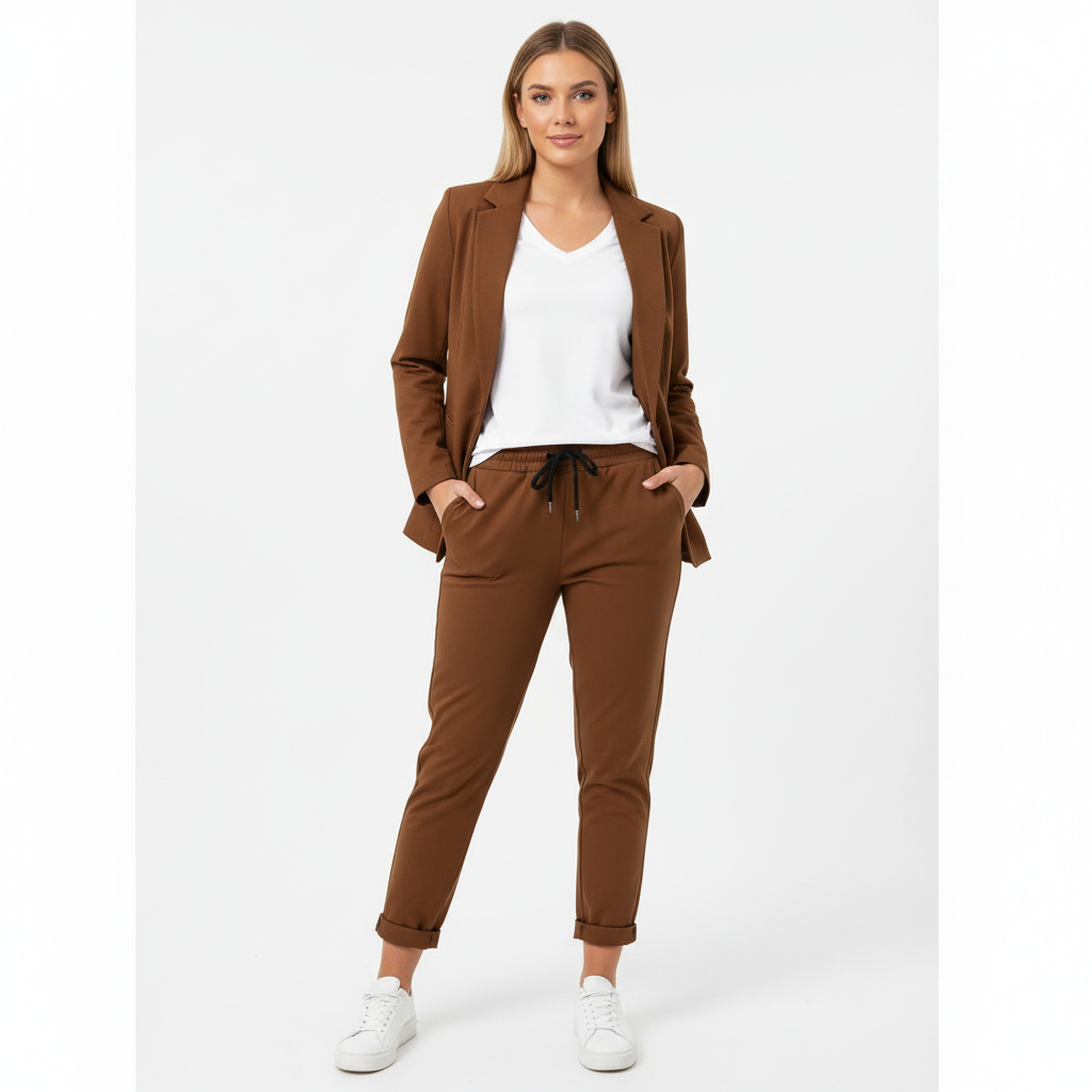 Emma | Women's Blazer With Notch Lapel And Front Pockets | Casual
