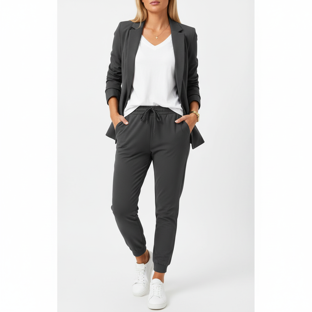 Emma | Women's Blazer With Notch Lapel And Front Pockets | Casual