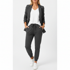Emma | Women's Blazer With Notch Lapel And Front Pockets | Casual