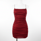 Emma | Women's Bodycon Midi Dress With Ruched Detail And Sleeveless Design | Glamorous