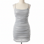 Emma | Women's Bodycon Midi Dress With Ruched Detail And Sleeveless Design | Glamorous