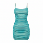 Emma | Women's Bodycon Midi Dress With Ruched Detail And Sleeveless Design | Glamorous