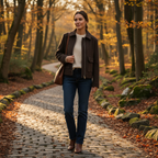 Emma | Women's Bomber Jacket With Zip Closure And Front Pockets | Casual