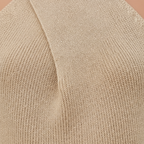 Emma | Women's Halter Top With Cross Neckline And Sleeveless Design | Minimalist